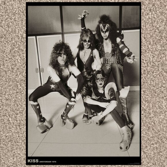 KISS AMSTERDAM 1976 Poster 24 X 36 LARGE New - Picture 6 of 7